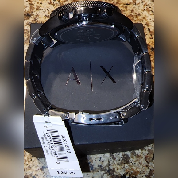 Armani Exchange Black Stainless Steel Watch Special Edition - Picture 4 of 10